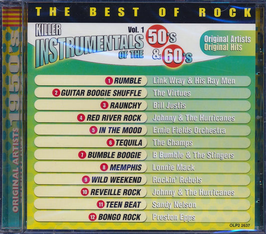 Various - Killer Instrumentals Of 50's & 60's Volume 1 [New CD]