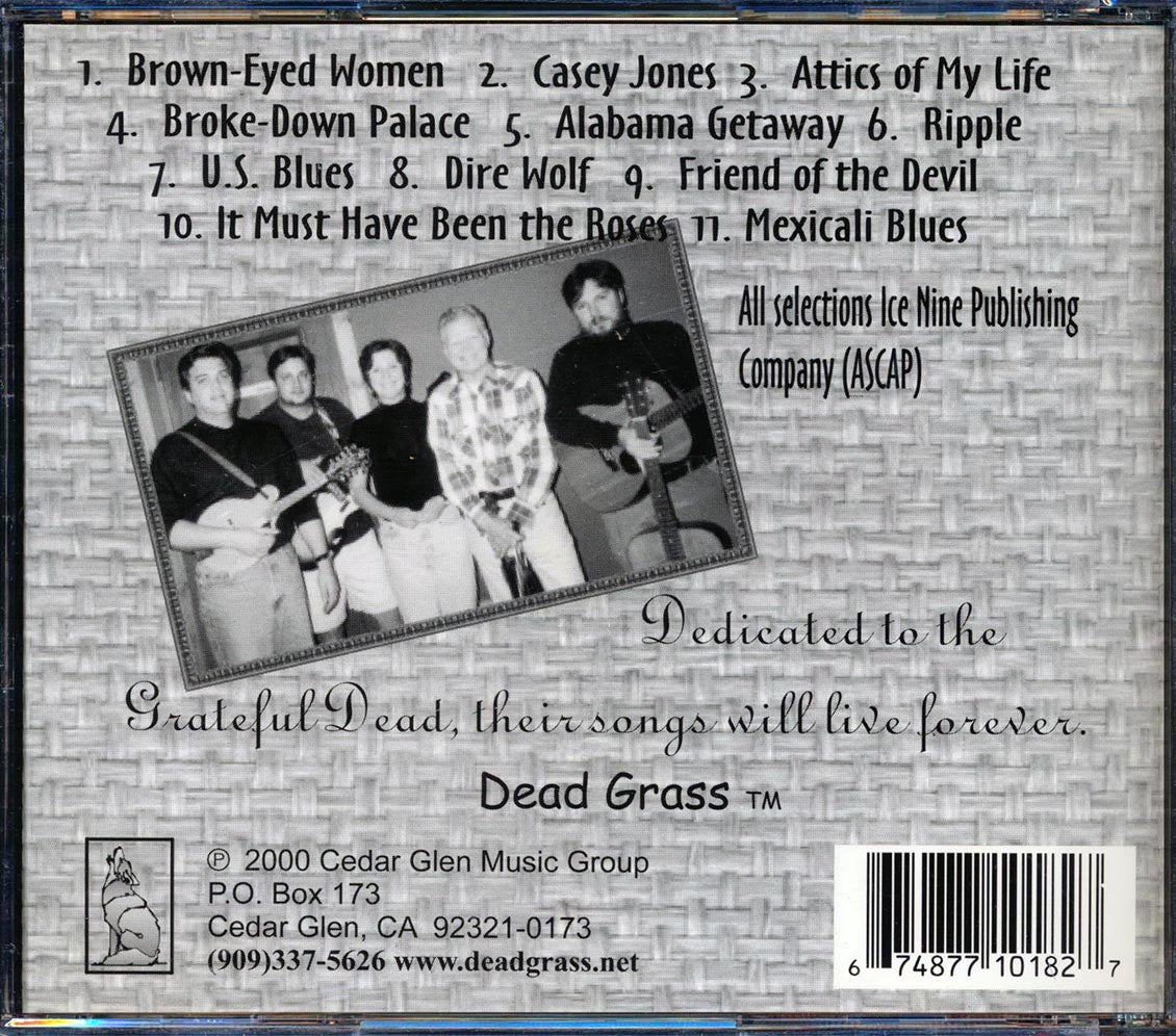 Dead Grass - Dead Grass Featuring Vassar Clements [New CD]