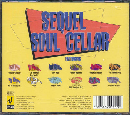 Grandmaster Flash, The Sugarhill Gang, Shalamar, The Whispers, Fat Larry's Band, Etc. - Sequel Soul Cellar [New CD]