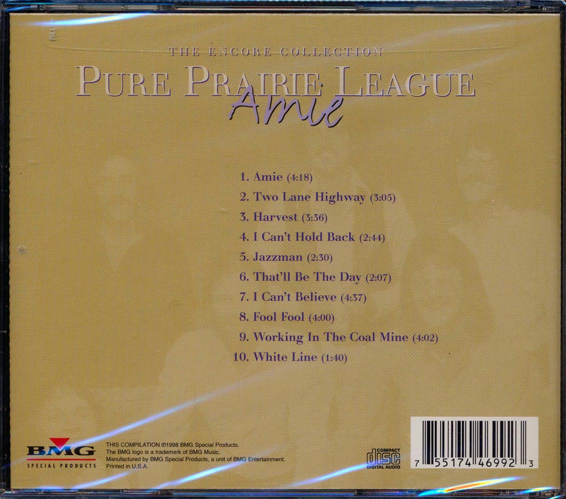 Pure Prairie League - Amie: The Encore Collection [New CD]