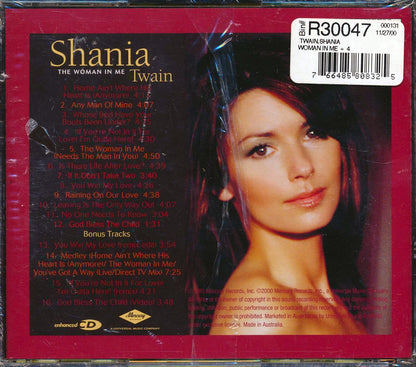 Shania Twain - The Woman In Me [New CD]