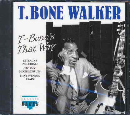 T-Bone Walker - T-Bone's That Way [New CD]