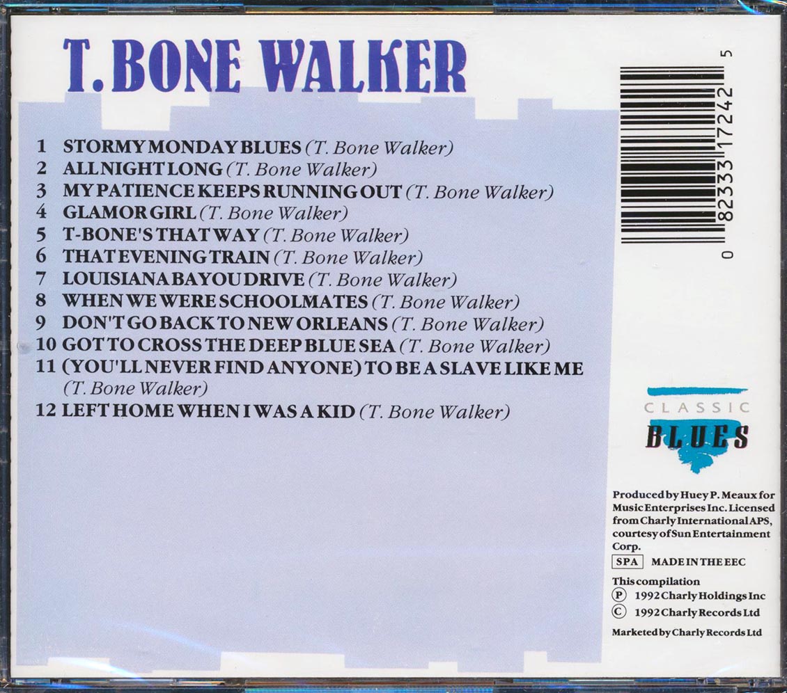 T-Bone Walker - T-Bone's That Way [New CD]