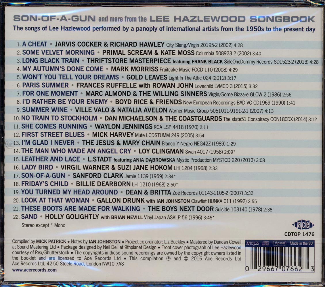 Various - Son-Of-A-Gun And More From The Lee Hazlewood Songbook (incl. large booklet) [New CD]