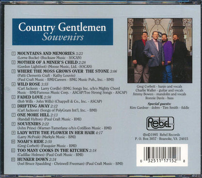 The Country Gentlemen - Souvenirs [New CD]