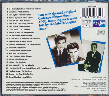 Link Wray, Everly Brothers, Andy Williams, Etc. - Rock A Ballads + Rock A Hits (2 albums on 1 CD) [New CD]