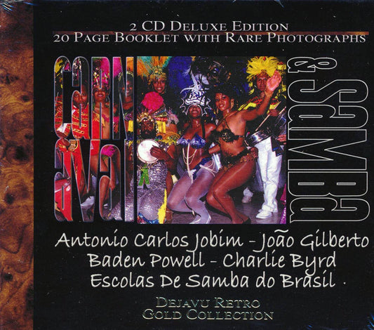 Antonio Carlos Jobin, Joao Gilberto, Baden Powell, Etc. - Carnival & Samba (2xCD) (incl. large booklet) [New]