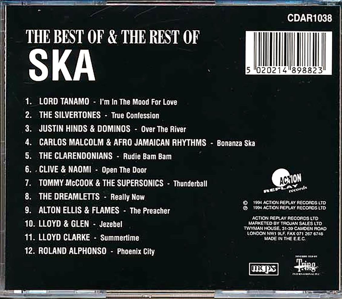 Roland Alphonso, Tommy McCook, Justin Hinds, Carlos Malcolm, Clarendonians, Etc. - The Best Of & The Rest Of Ska [New CD]