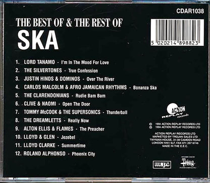 Roland Alphonso, Tommy McCook, Justin Hinds, Carlos Malcolm, Clarendonians, Etc. - The Best Of & The Rest Of Ska [New CD]