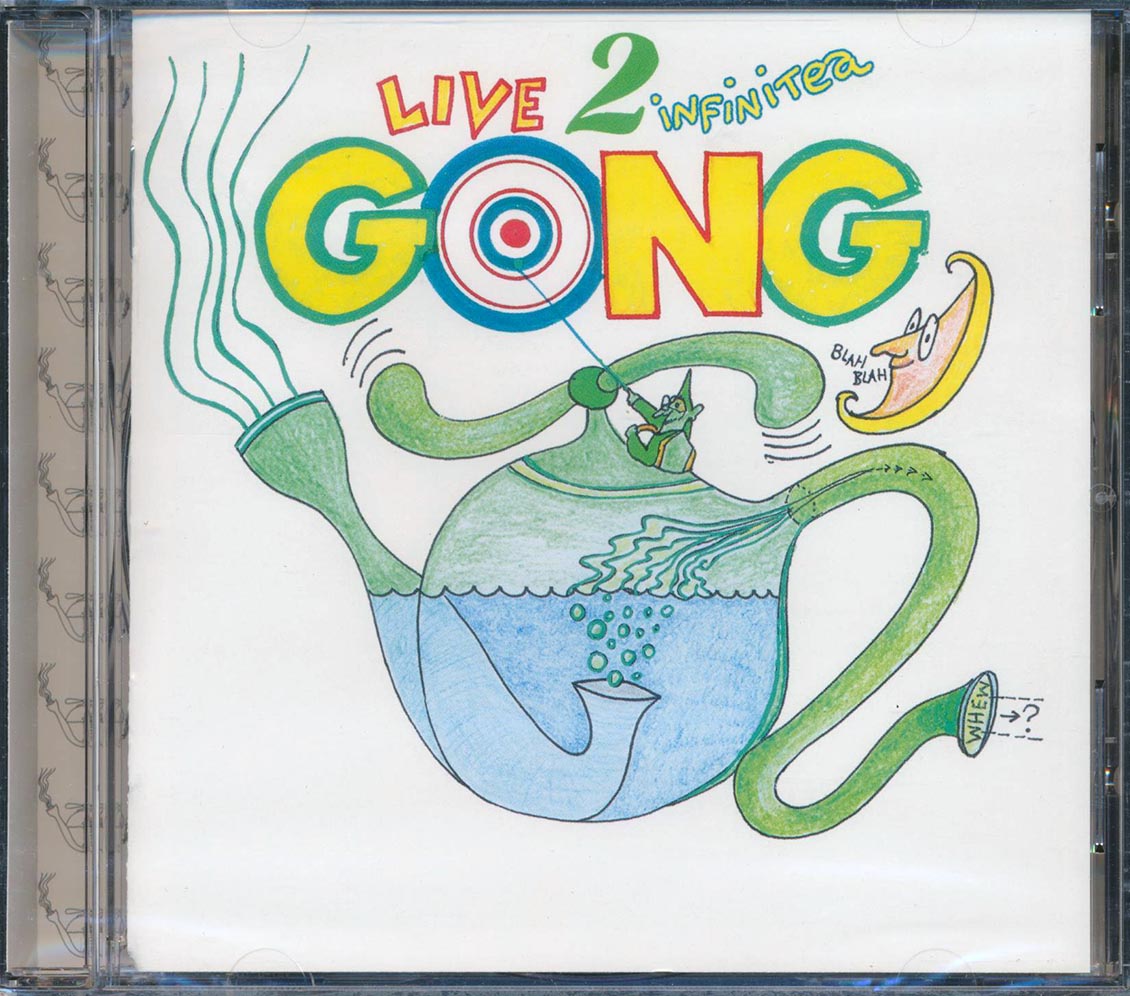 Gong - Live 2 Invinitae (incl. large booklet) [New CD]