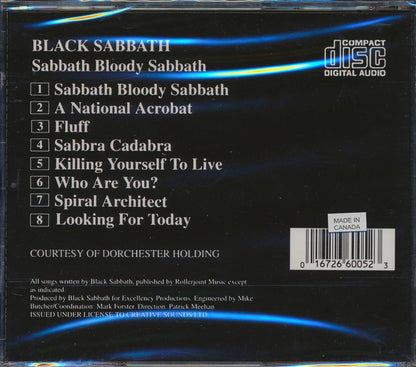Black Sabbath - Sabbath Bloody Sabbath [New CD]