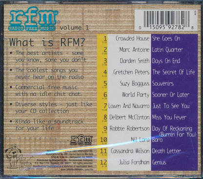 Crowded House, Marc Antoine, Darden Smith, Etc. - Radio Free Music Volume 1 [New CD]
