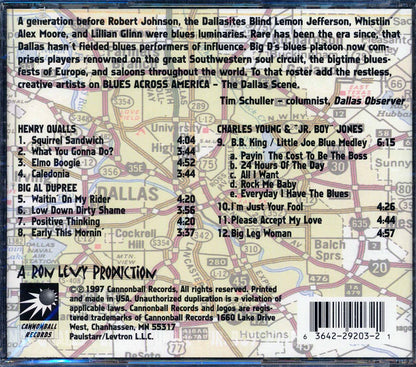 Henry Qualls, Big Al Dupree, Charles Young, Jr. Boy Jones - Blues Across America: The Dallas Scene [New CD]