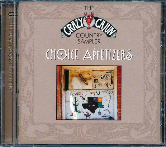 Freddy Fender, Ronnie Milsap, Floyd Tillman, Etc. - Choice Appetizers: The Crazy Cajun Country Sampler (20 tracks) [New] [New CD]