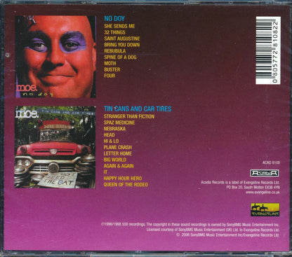 Moe - No Doy + Tin Cans And Car Tires (21 tracks) (2xCD) [New CD]