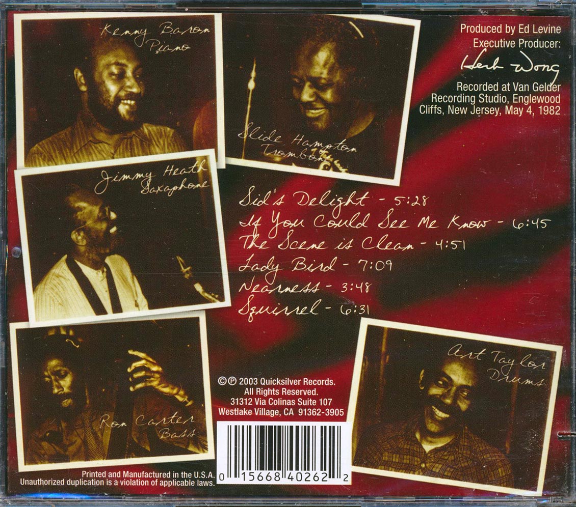 Slide Hampton, Jimmy Heath, Kenny Barron, Etc. - Continuum: Mad About Tadd, A Tribute To Tadd Dameron (remastered) (24-bit mastering) [New CD]