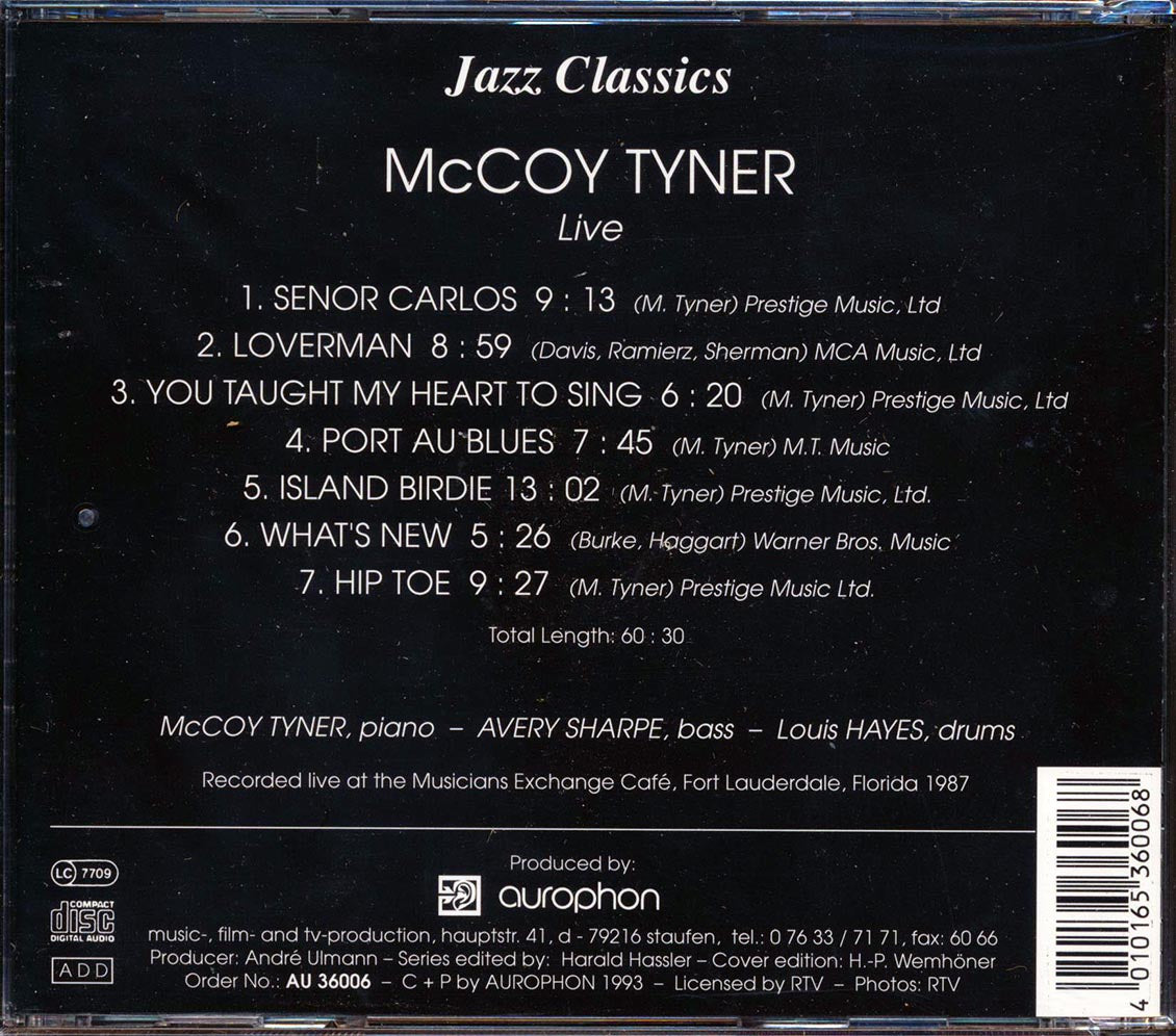 McCoy Tyner - Jazz Classics [New CD]