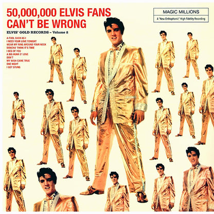 Elvis Presley - 50,000,000 Elvis Fans Can't Be Wrong: Elvis' Gold Records Volume 2 (180g) [New Vinyl Record LP]
