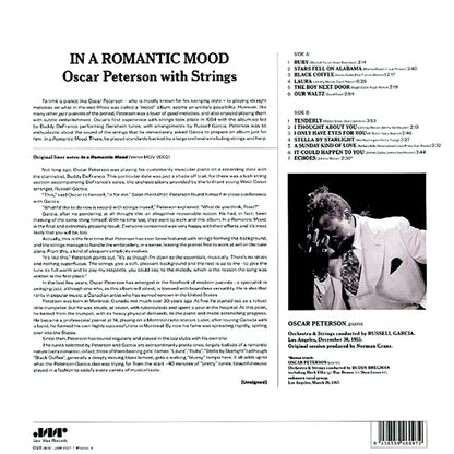 Oscar Peterson With Strings - In A Romantic Mood (+bonus track) (ltd. ed.) (180g) [New Vinyl Record LP]