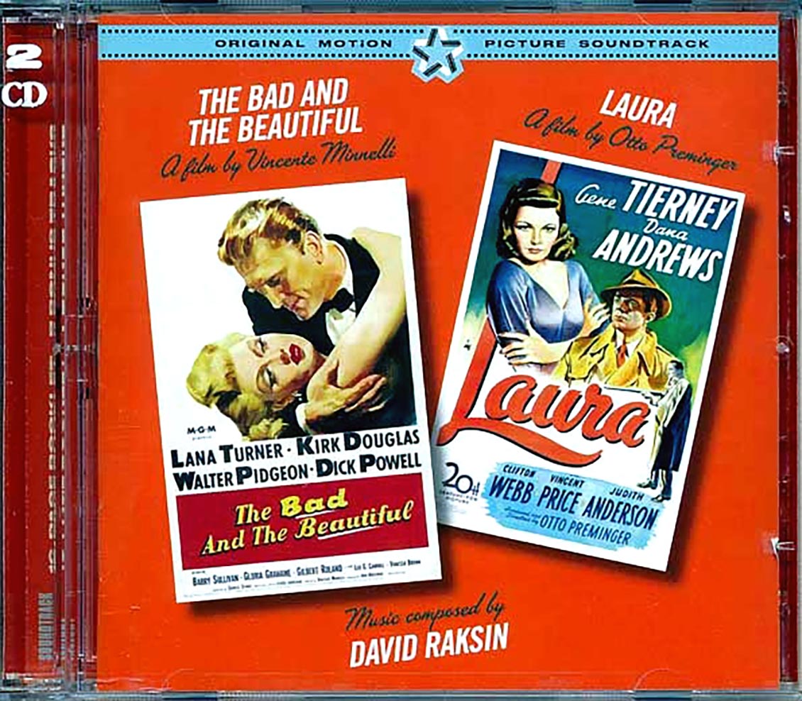 Various - The Bad And The Beautiful Original Motion Picture Soundtrack + Laura Original Motion Picture Soundtrack (ltd. ed.) (2xCD) (incl. large booklet) (remastered) [New CD]