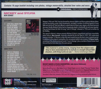 Mickey & Sylvia - New Sounds (incl. large booklet) (remastered) [New CD]