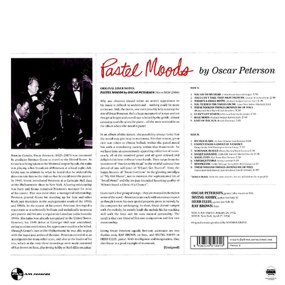 Oscar Peterson - Pastel Moods (+bonus track) (ltd. ed.) (180g) [New Vinyl Record LP]