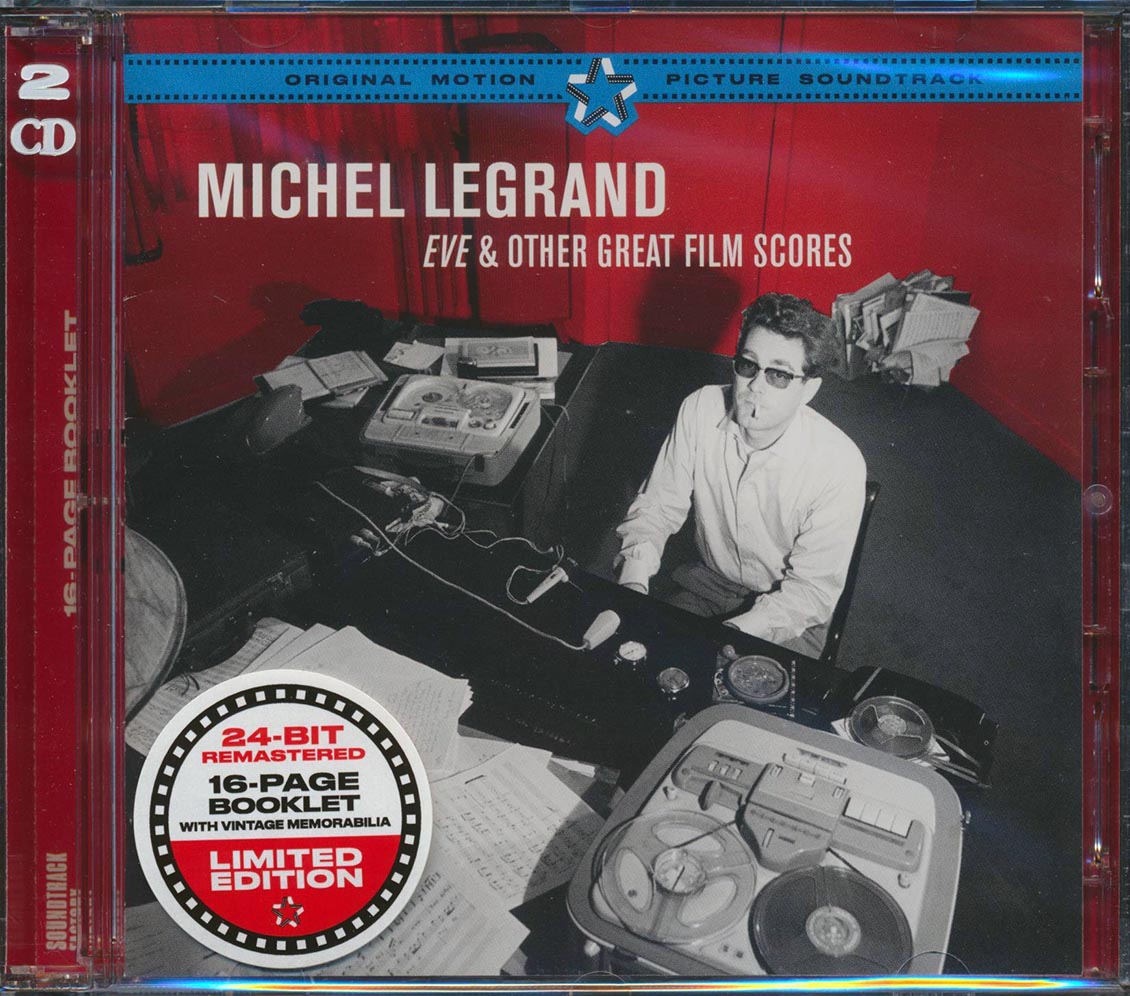 Michel Legrand - Eve & Other Great Film Scores: Original Motion Picture Soundtracks (ltd. ed.) (2xCD) (incl. large booklet) (remastered) [New CD]