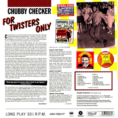 Chubby Checker - For Twisters Only (ltd. ed.) (180g) [New Vinyl Record LP]