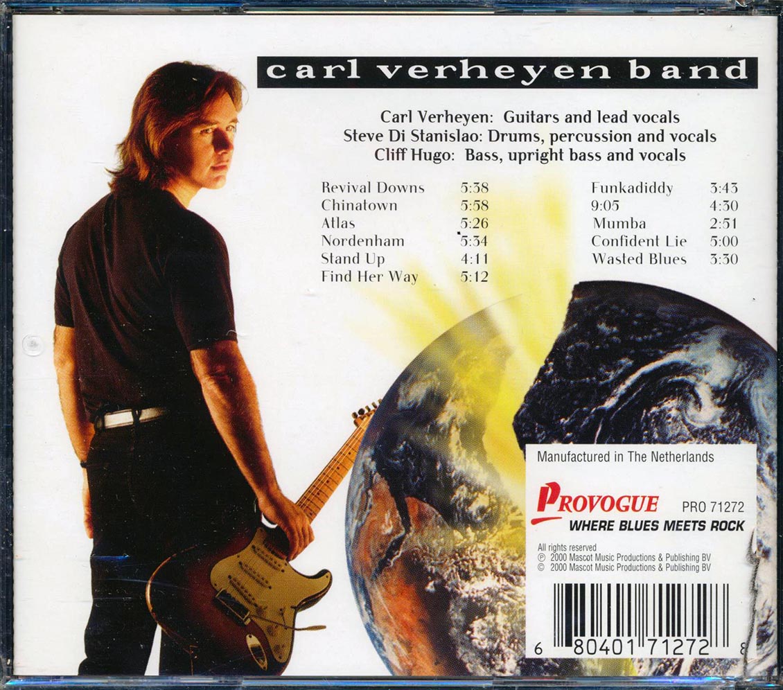 Carl Verheyen - Atlas Overload [New CD]