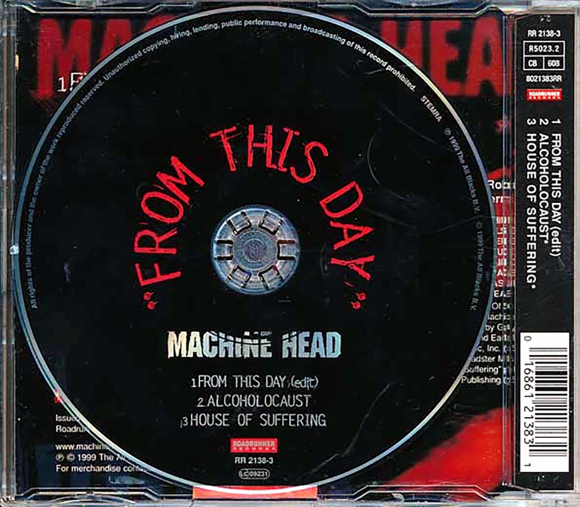 Machine Head - From This Day (3 Track EP) [New CD]