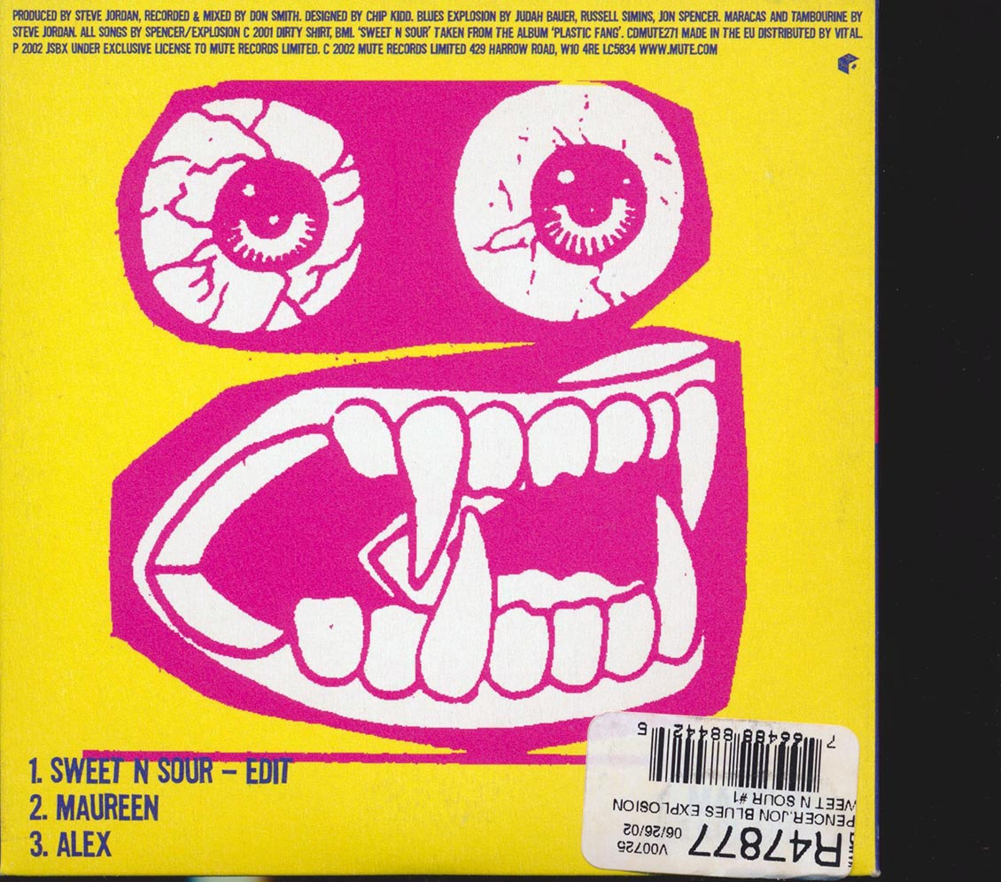 Jon Spencer Blues Explosion - Sweet N Sour (3 Track EP) [New CD]