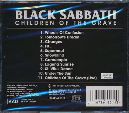 Black Sabbath - Children Of The Grave [New CD]