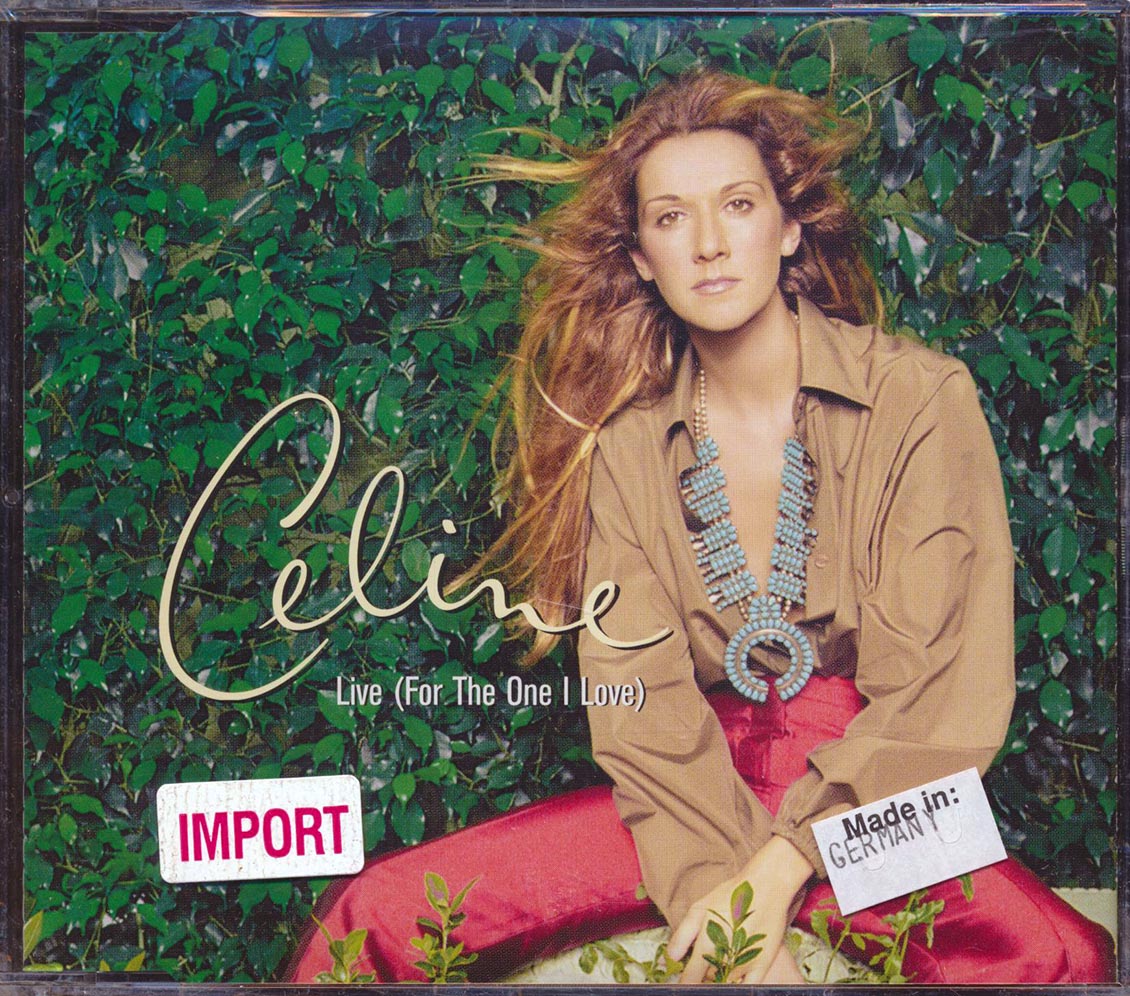 Celine Dion - Live (For The One I Love) (3 Track EP) [New] [New CD]