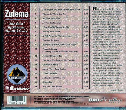 Zulema - The Best Of Zulema: The RCA Years (remastered) [New CD]