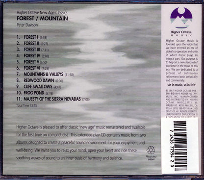 Peter Davison - Forest + Mountain (2 albums on 1 CD) (remastered) [New CD]