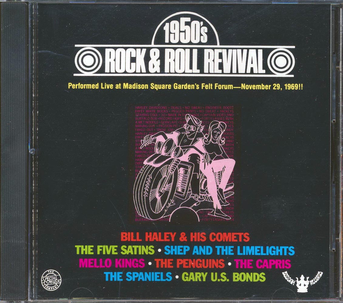Bill Haley & His Comets, Gary US Bonds, Mello Kings, Penguins, Five Satins, Etc. - 1950's Rock & Roll Revival: Live At Madison Square Garden 1969 [New CD]
