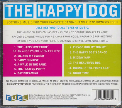 Bish & Fallon - The Happy Dog: Soothing Music For Your Favorite Canine [New CD]