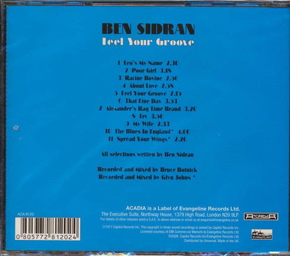 Ben Sidran - Feel Your Groove [New CD]