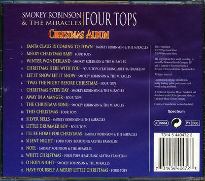Smokey Robinson & The Miracles, Four Tops - Christmas Album (2 albums on 1 CD) [New CD]