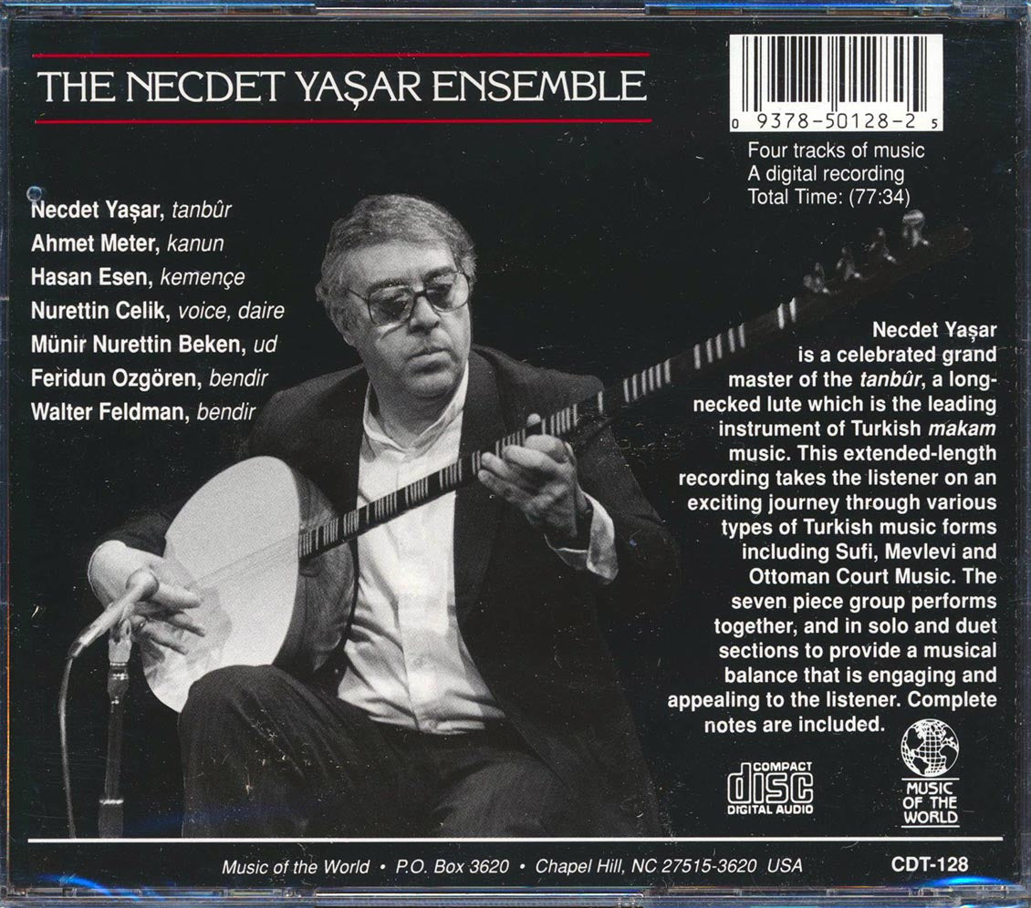 Necdet Yasar Ensemble - Music Of Turkey [New CD]