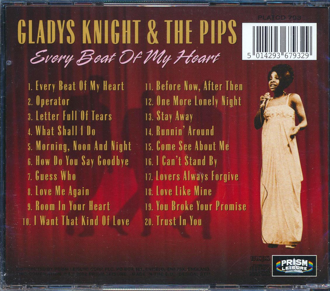 Gladys Knight & The Pips - Every Beat Of My Heart [New CD]
