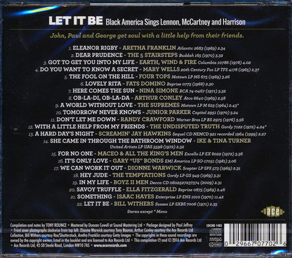 Various - Let It Be: Black America Sings Lennon, McCartney And Harrison (incl. large booklet) [New CD]