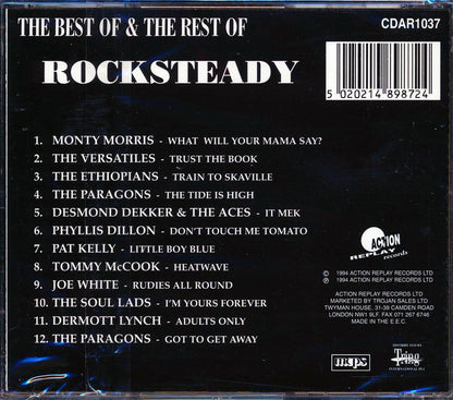 Desmond Dekker, Phyllis Dillon, The Ethiopians, Monty Morris, The Paragons, Etc. - The Best Of & The Rest Of Rock Steady [New CD]
