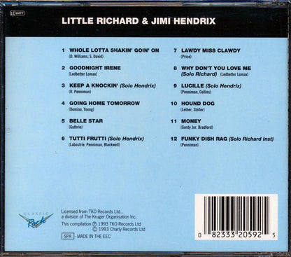 Little Richard, Jimi Hendrix - Little Richard & Jimi Hendrix [New CD]