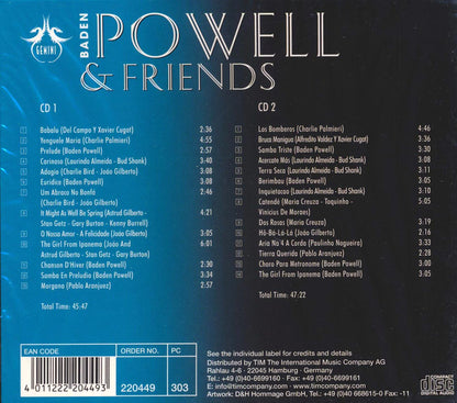 Baden Powell - Baden Powell & Friends (27 tracks) (2xCD) [New CD]