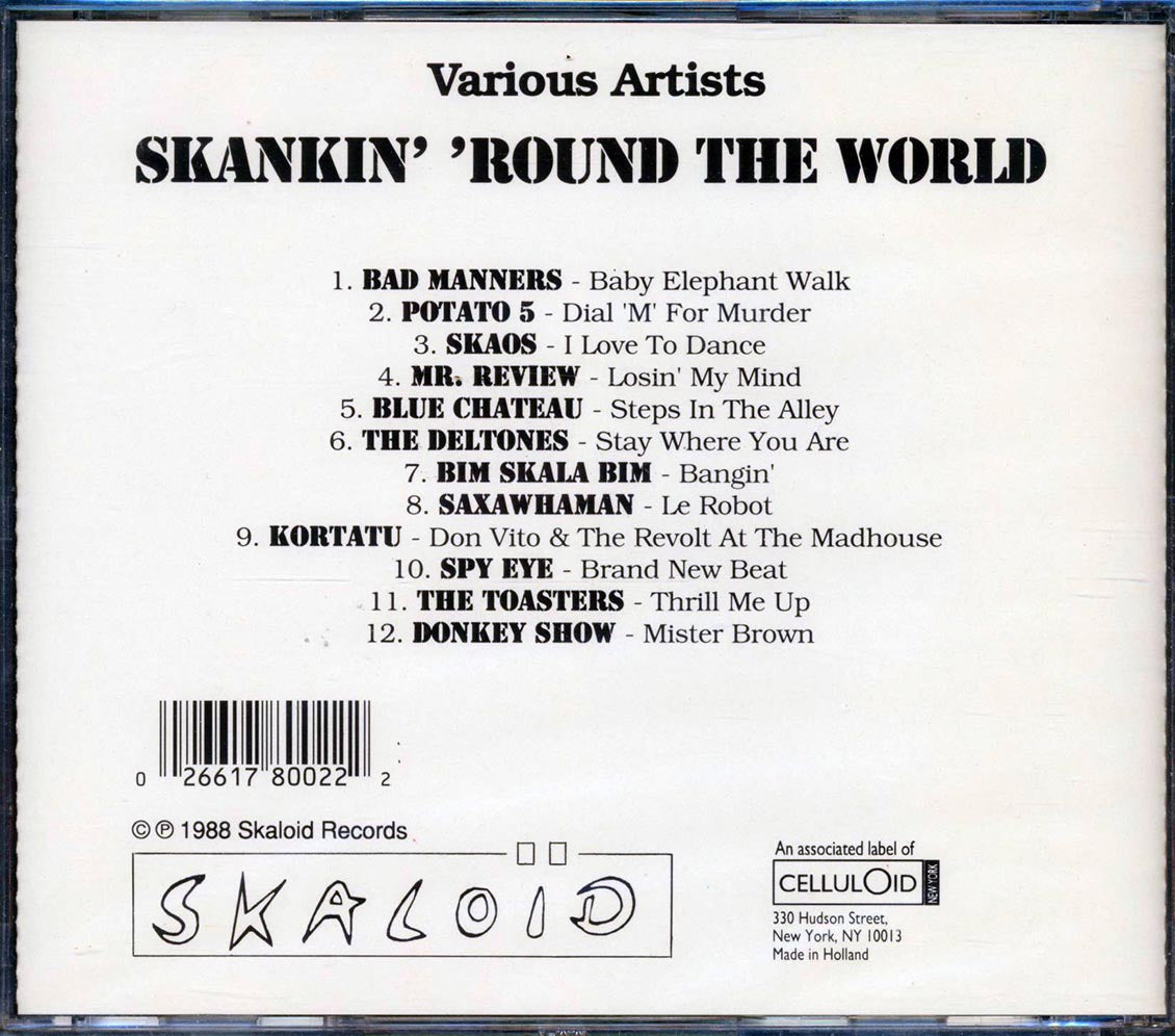 Bad Manners, The Toasters, Potato 5, Etc. - Skankin' 'Round The World [New CD]