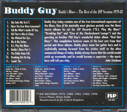 Buddy Guy - Buddy's Blues: The Best Of The DSP Sessions 1979-1982 [New CD]