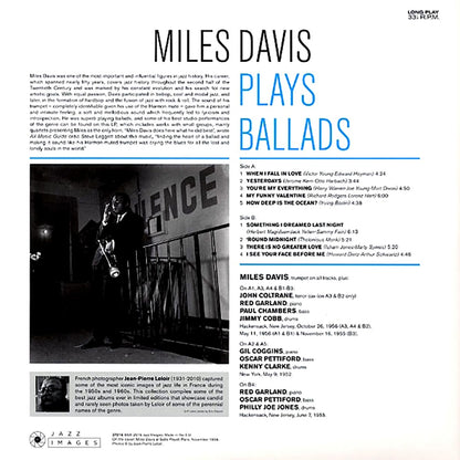 Miles Davis - Plays Ballads (ltd. ed.) (180g) [New Vinyl Record LP]