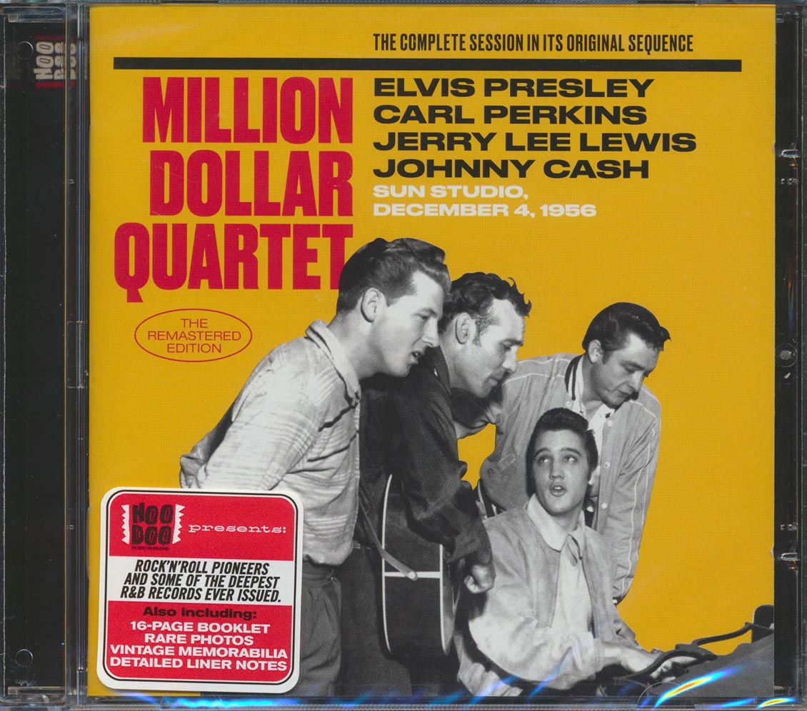 Elvis Presley, Carl Perkins, Jerry Lee Lewis, Johnny Cash - Million Dollar Quartet (incl. large booklet) (remastered) [New CD]