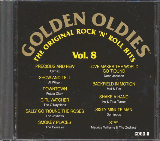 Climax, Al Wilson, Petula Clark, Dominoes, Etc. - Golden Oldies: The Original Rock N Roll Hits Volume 8 [New] [New CD]